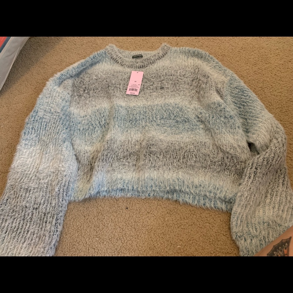 New FUZZY Sweater